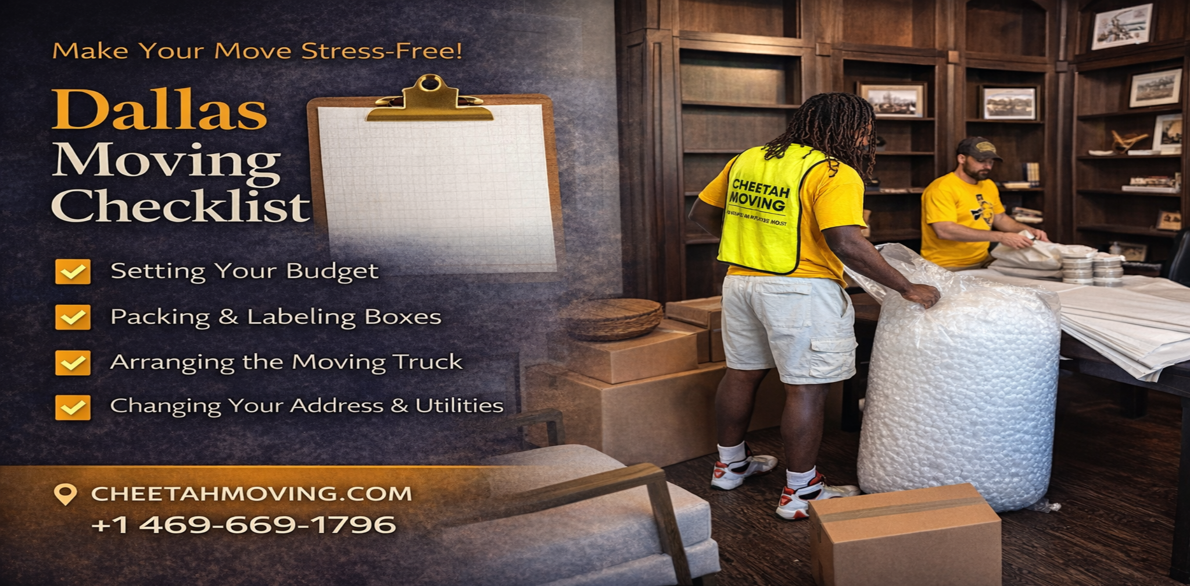 Dallas Moving Checklist: Your Complete Guide for a Smooth Move ...